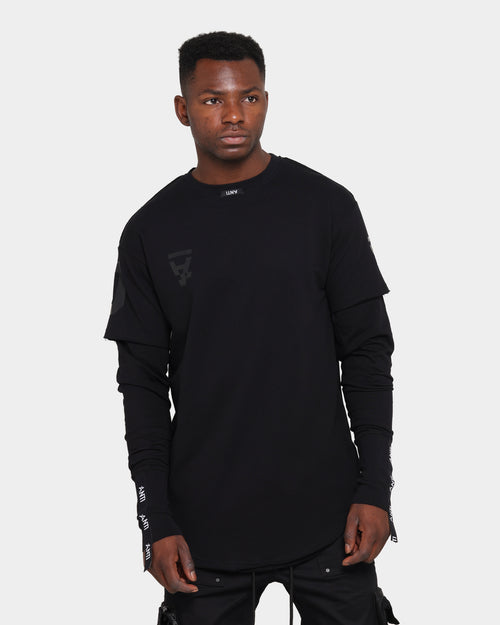 The Anti Order Hyphen ATD Long Sleeve T-Shirt Black/Black
