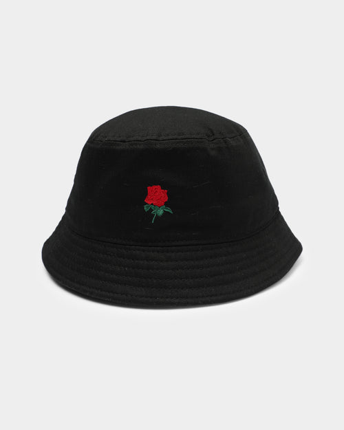 Goat Crew Rose Bucket Hat Black