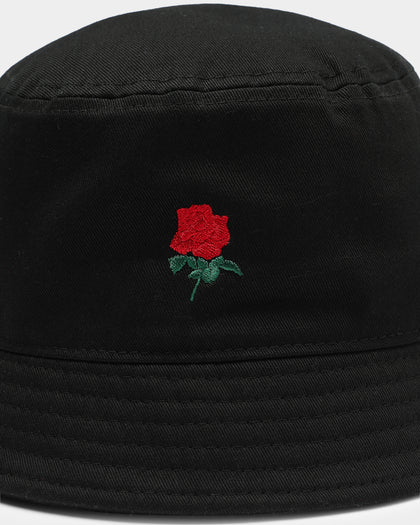 Goat Crew Rose Bucket Hat Black