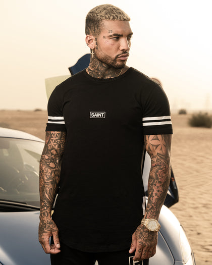 Saint Morta Minimal Sport El Duplo Short Sleeve T-Shirt Black