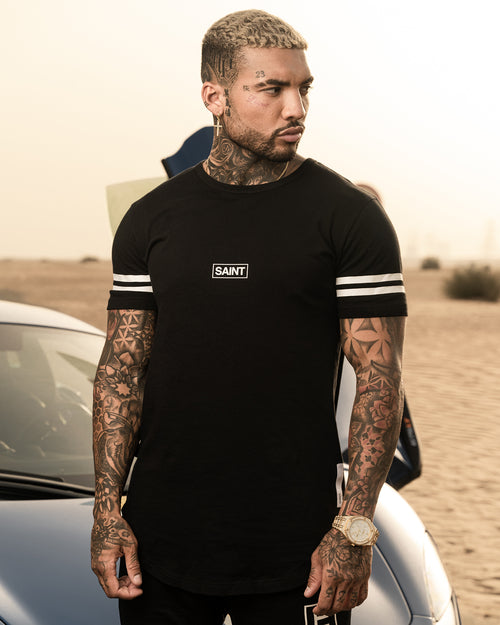 Saint Morta Minimal Sport El Duplo Short Sleeve T-Shirt Black