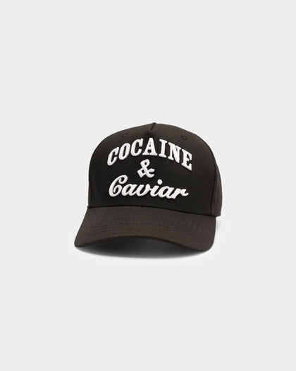 Crooks & Castles Cocaine & Caviar Snapback Black