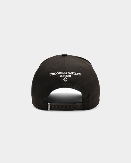 Crooks & Castles Cocaine & Caviar Snapback Black