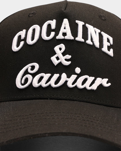 Crooks & Castles Cocaine & Caviar Snapback Black