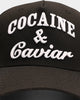 Crooks & Castles Cocaine & Caviar Snapback Black