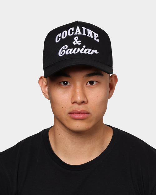 Crooks & Castles Cocaine & Caviar Snapback Black