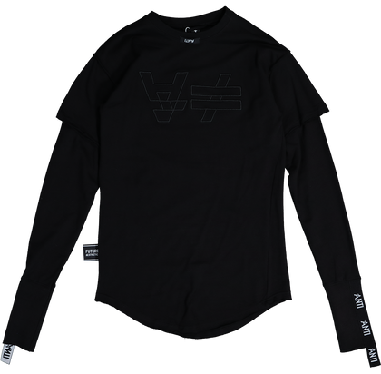 The Anti Order Future Symbolism Long Sleeve T-Shirt Black/Black