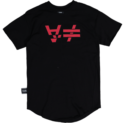 The Anti Order Future Symbolism Non Seam T-Shirt Black/Red