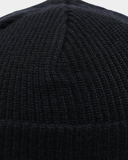 Goat Crew Fisherman Waffle Knit Staple Beanie Black