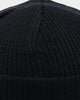 Goat Crew Fisherman Waffle Knit Staple Beanie Black