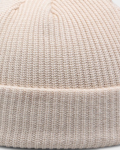 Goat Crew Fisherman Waffle Knit Staple Beanie Tan