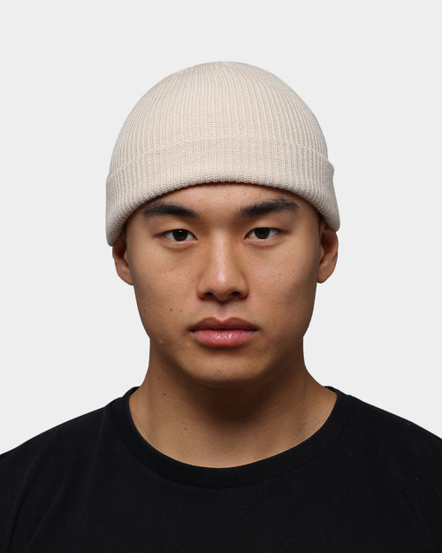 Goat Crew Fisherman Waffle Knit Staple Beanie Tan
