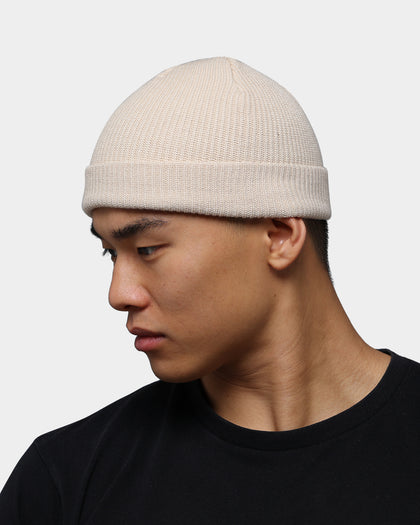 Goat Crew Fisherman Waffle Knit Staple Beanie Tan