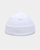 Goat Crew Fisherman Waffle Knit Staple Beanie White