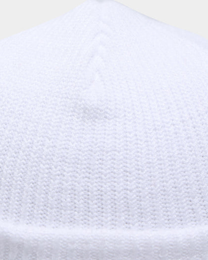 Goat Crew Fisherman Waffle Knit Staple Beanie White