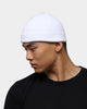 Goat Crew Fisherman Waffle Knit Staple Beanie White