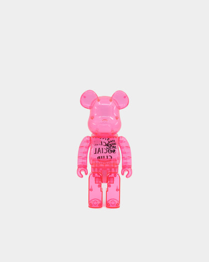 Medicom Toy Anti Social Social Club x Be@rbrick 400% Figure Pink