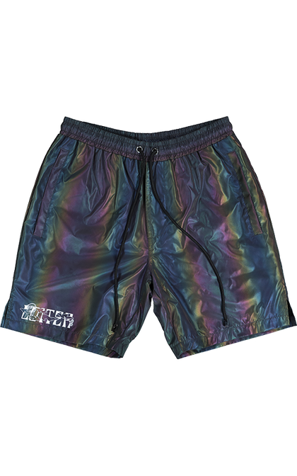 Loiter Reflective Walk Shorts Multi Coloured
