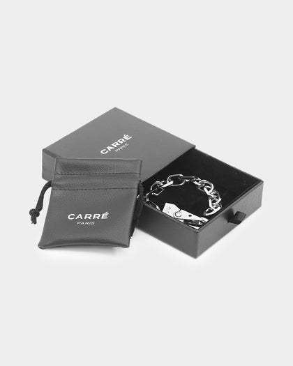 Carré Boucle Bracelet Silver
