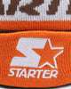 Starter Mid Season Pom Beanie Brown/Orange