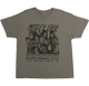 Motley Crue Men's Santa Monica Vintage T-Shirt Charcoal Wash