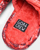 Goat Crew Velcro Paisley Bandana Slipper Red/Black/White