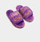 Goat Crew Velcro Paisley Bandana Slipper Purple/Yellow