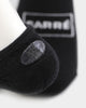 Carré Men's Classique No Show Sock 3 Pack Black/White