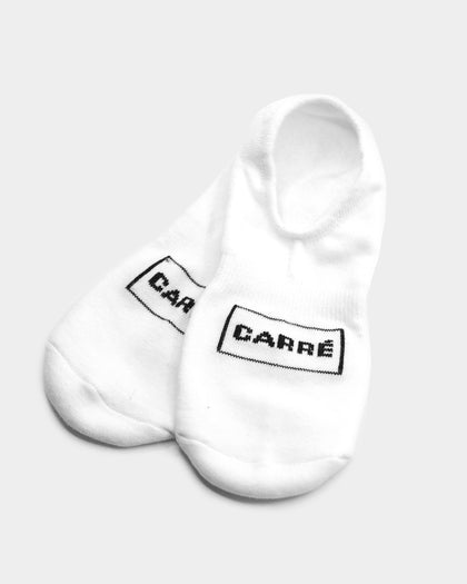 Carré Men's Classique No Show Sock 3 Pack Black/White