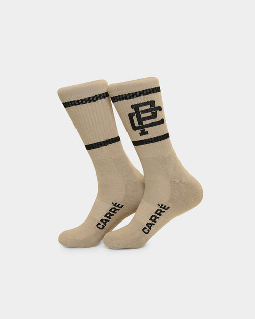 Carré Men's Mono Sport Sock Stone