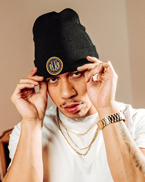 Last Kings Kingdom Beanie Black