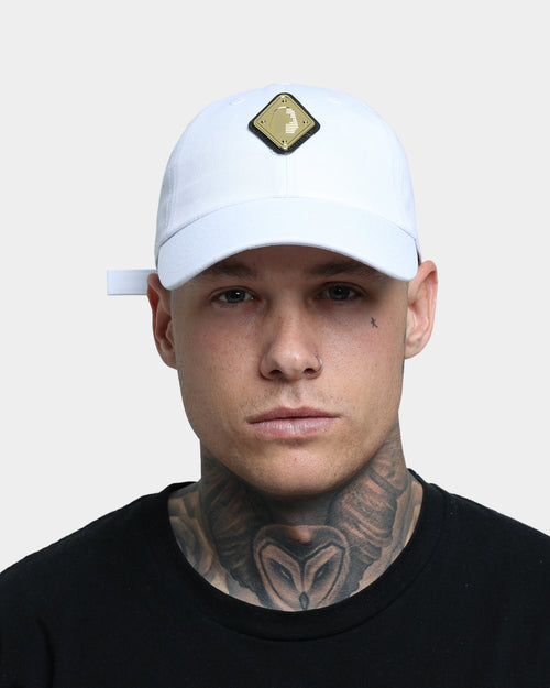 Last Kings Tut Metal Badge Strapback White