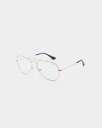 NUQE Rolla Bluelight Glasses Gold/Bluelight