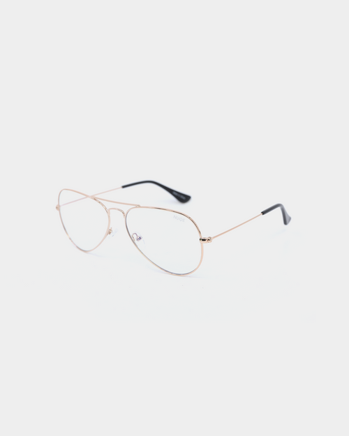 NUQE Rolla Bluelight Glasses Gold/Bluelight