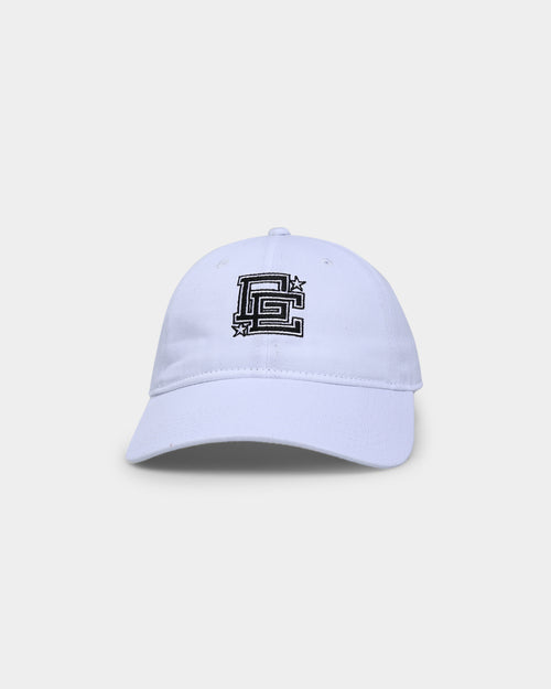 Goat Crew Sport Logo Dad Hat Strapback White