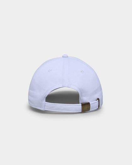 Goat Crew Sport Logo Dad Hat Strapback White