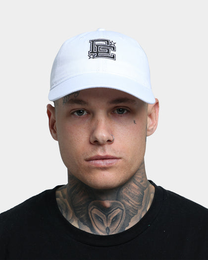 Goat Crew Sport Logo Dad Hat Strapback White