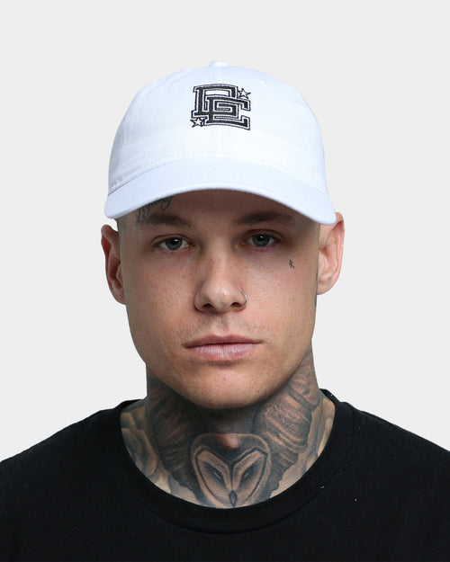 Goat Crew Sport Logo Dad Hat Strapback White