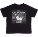 Tupac California Love Short Sleeve T-Shirt Washed Black