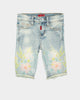 Hause Of JR Kid's Garden Denim Shorts Blue