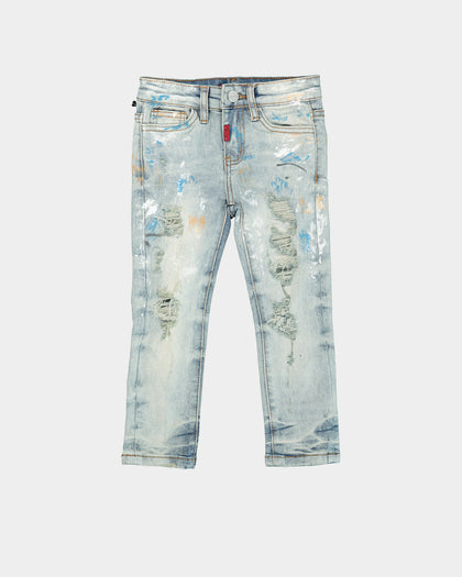 Hause Of JR Kid's Leonardo Denim Jeans Light Blue
