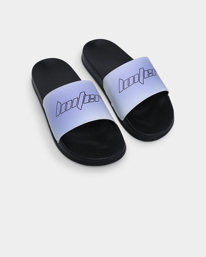 Loiter UV Slide Black/Sky Blue