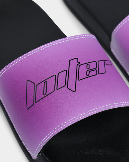 Loiter UV Slide Black/Purple