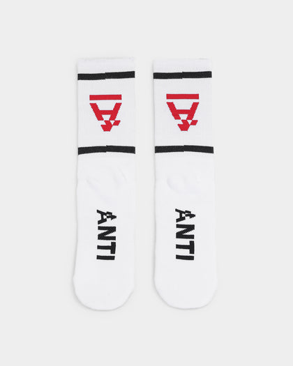 The Anti Order Chicvgo Sock White/Black/Red