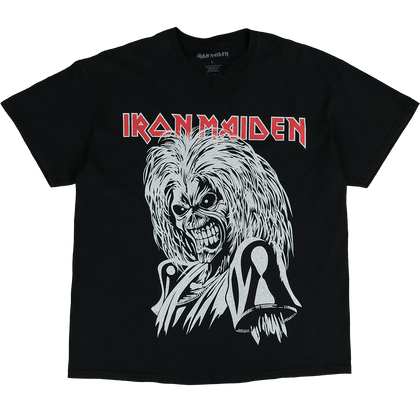 Iron Maiden Killer Face T-Shirt Black Wash