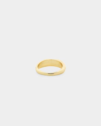 Raising Hell Women's Text Bye Ring Gold