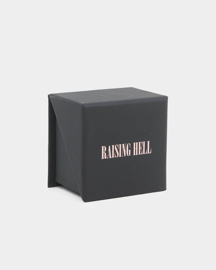 Raising Hell Women's Text Bye Ring Gold