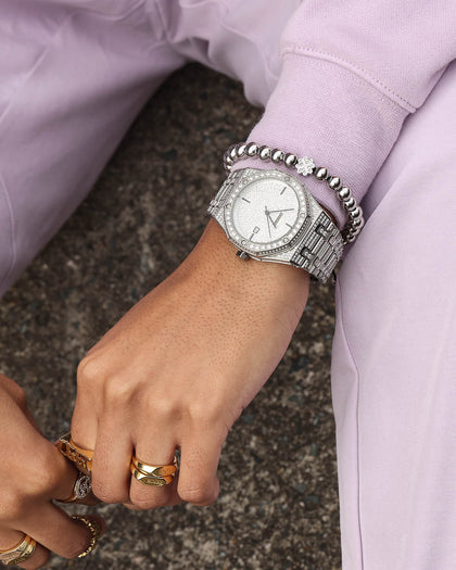 Raising Hell Women's Lule Bracelet White Gold