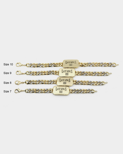 Last Kings Maze Bracelet Gold
