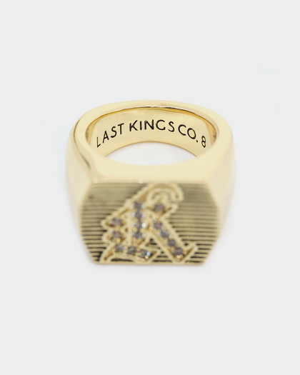 Last Kings Supremacy Ring Iced Gold